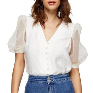 Top Shop blouse (The Meghan Markle blouse)